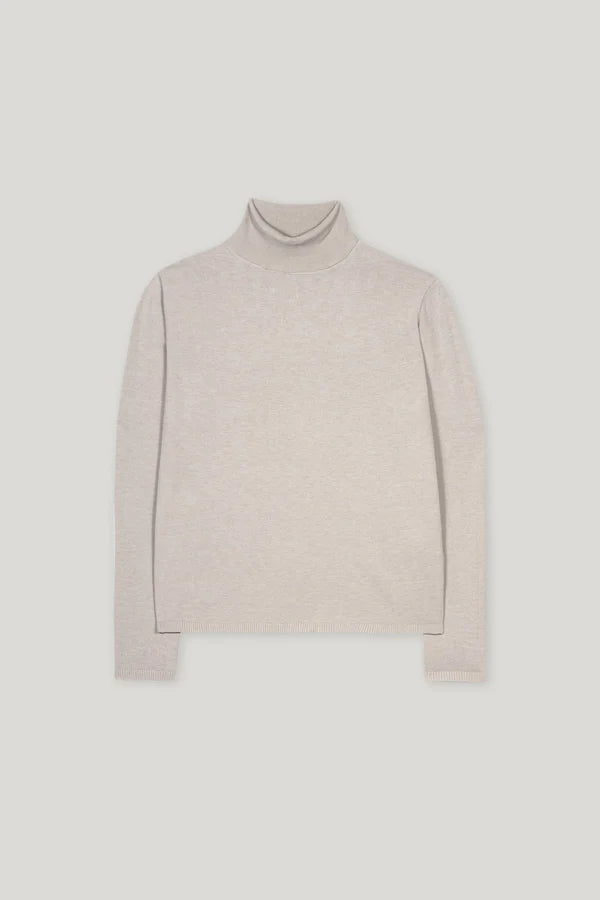 Поло пуловер от вълнена смес - Luisa Cerano