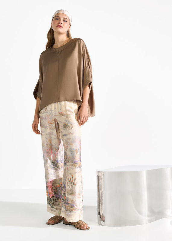 Панталон с кактусов принт - Riani