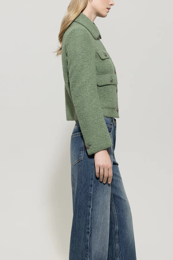 Вълнено сако в зелено - Luisa Cerano