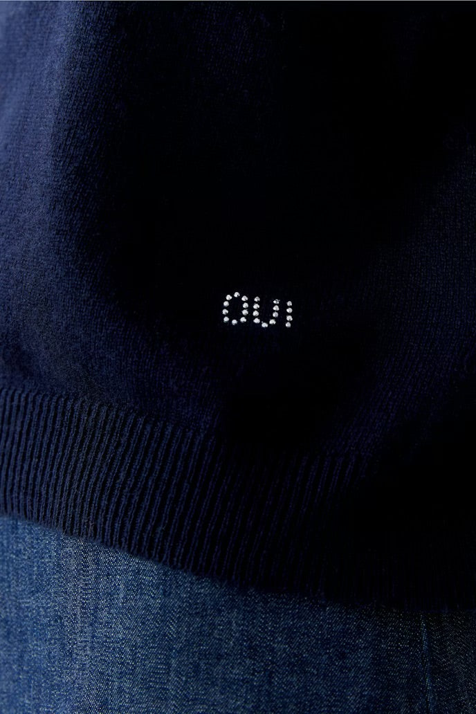 Финоплетен пуловер - Oui