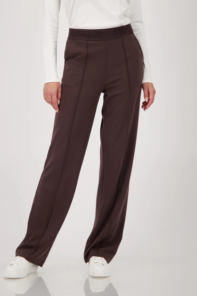 Панталон с лента с надпис - Monari