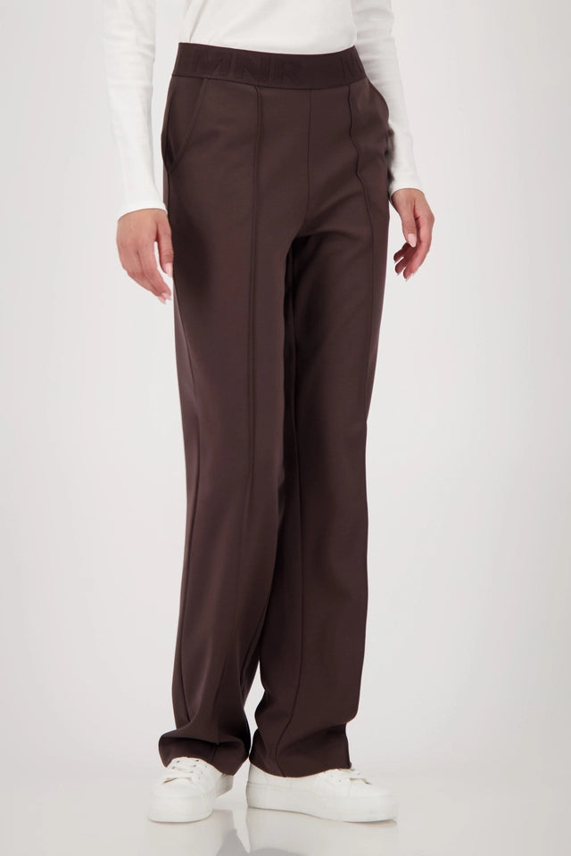 Панталон с лента с надпис - Monari