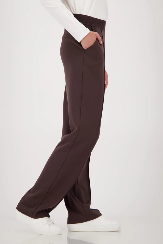 Панталон с лента с надпис - Monari