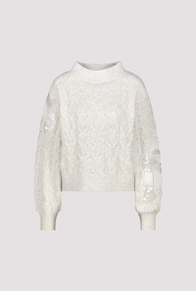 Пуловер с Плетка - Monari