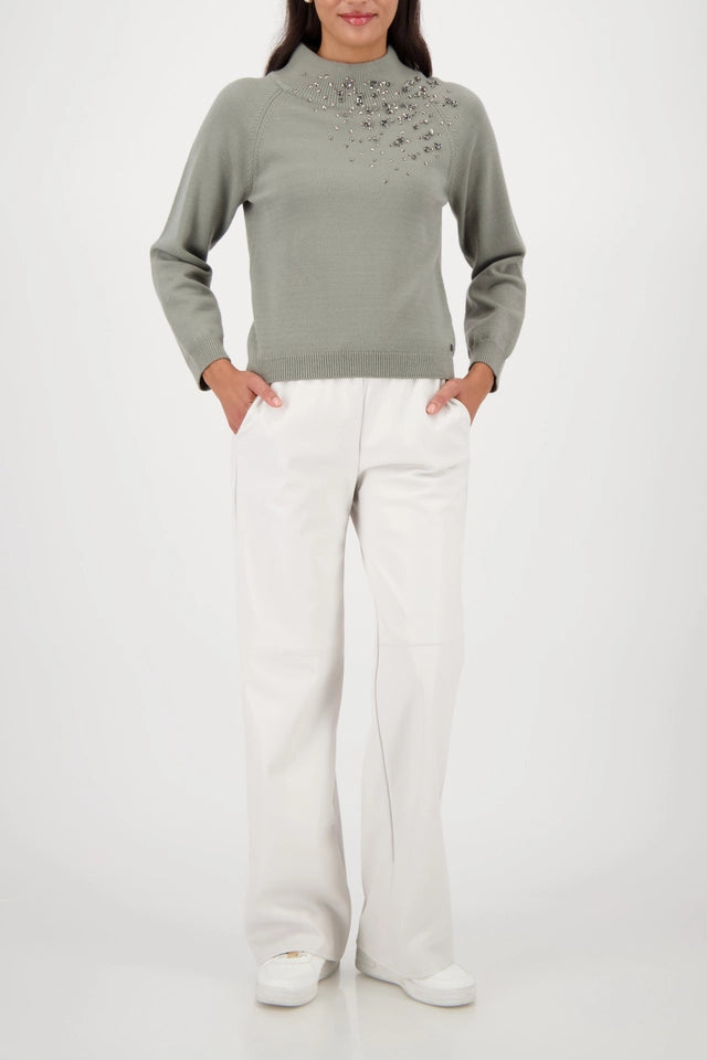 Пуловер с Aпликации - Monari