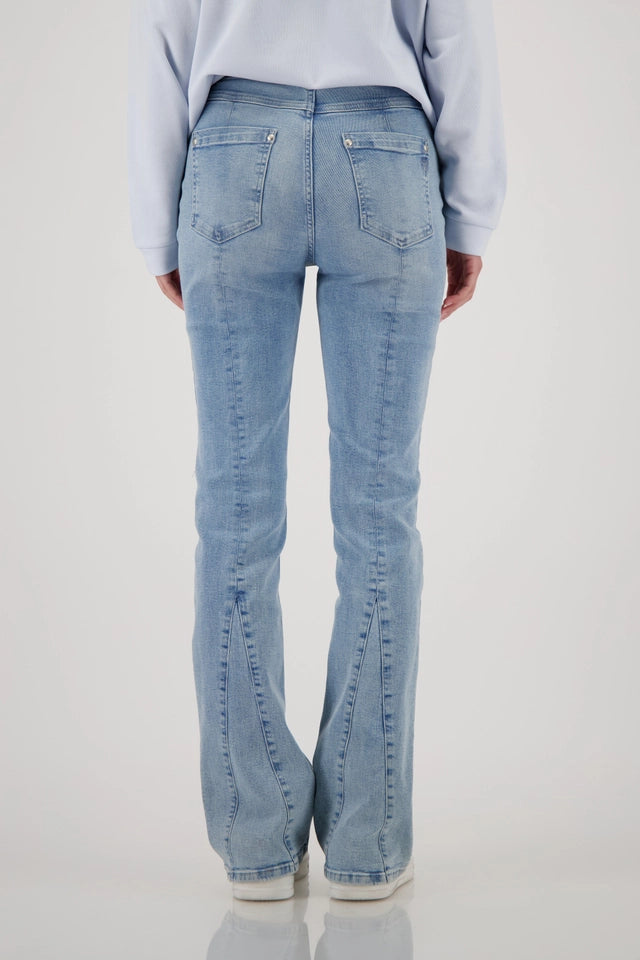 Дънки Тип BOOTCUT с Кристали - Monari