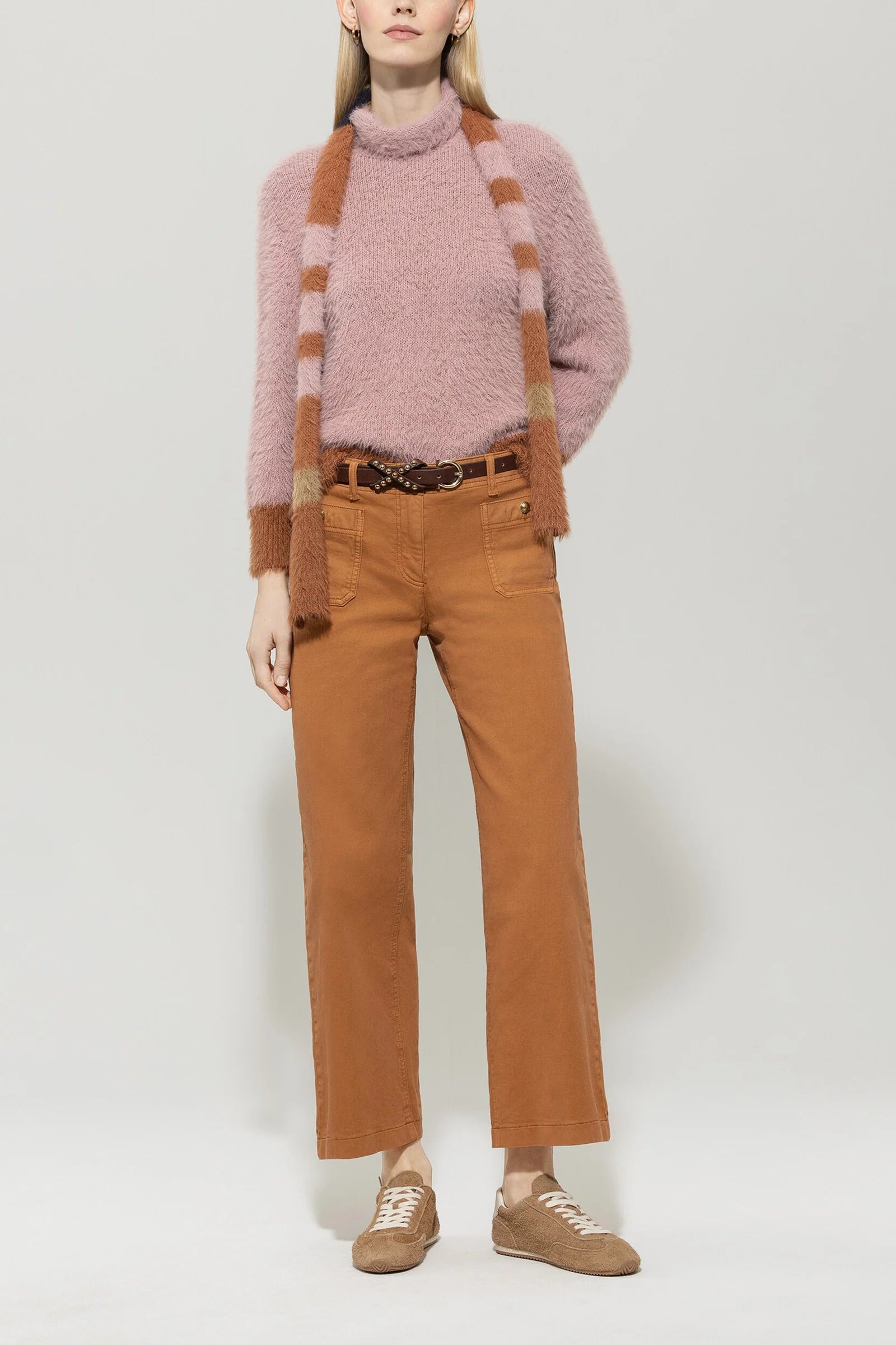 Пуловер с Colourblock Дизайн - Luisa Cerano