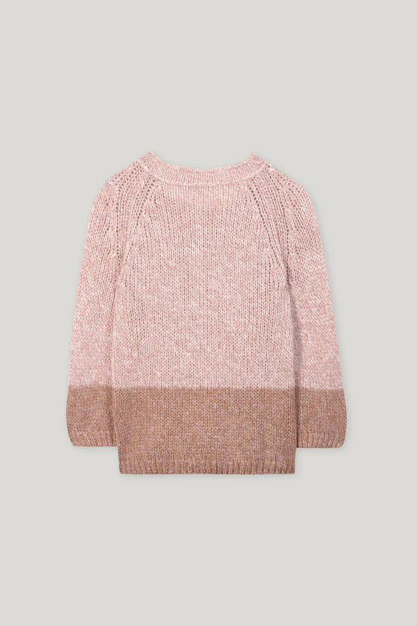 Пуловер едра плетка - Luisa Cerano