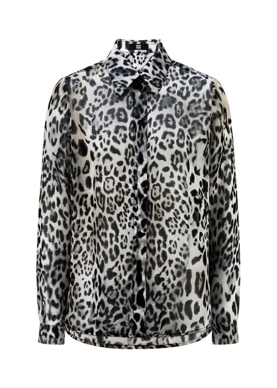Риза с леопардов принт - Riani