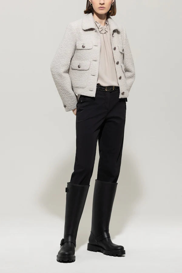 Вълнено сако в екрю - Luisa Cerano