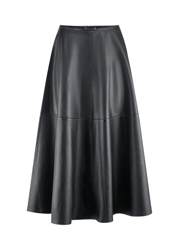 Дълга кожена пола - Riani