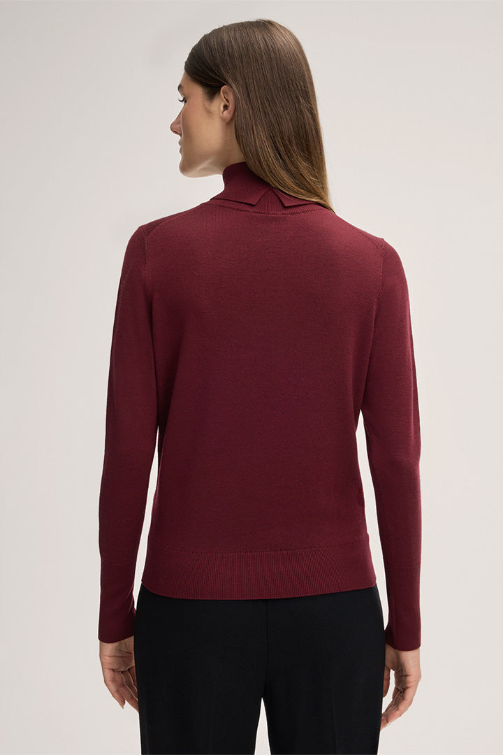 Вълнен пуловер поло - Windsor