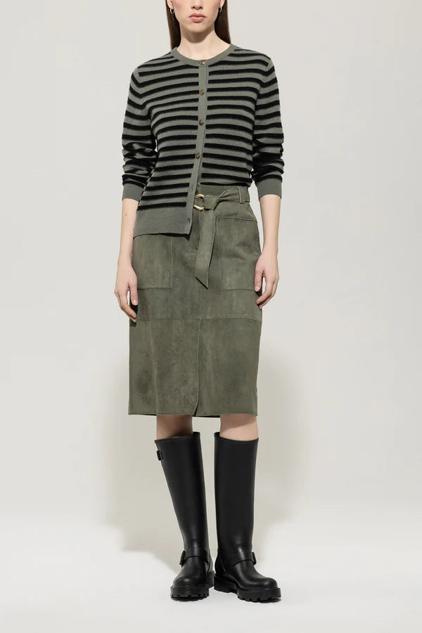 Кашмирена жилетка с обло деколте - Luisa Cerano