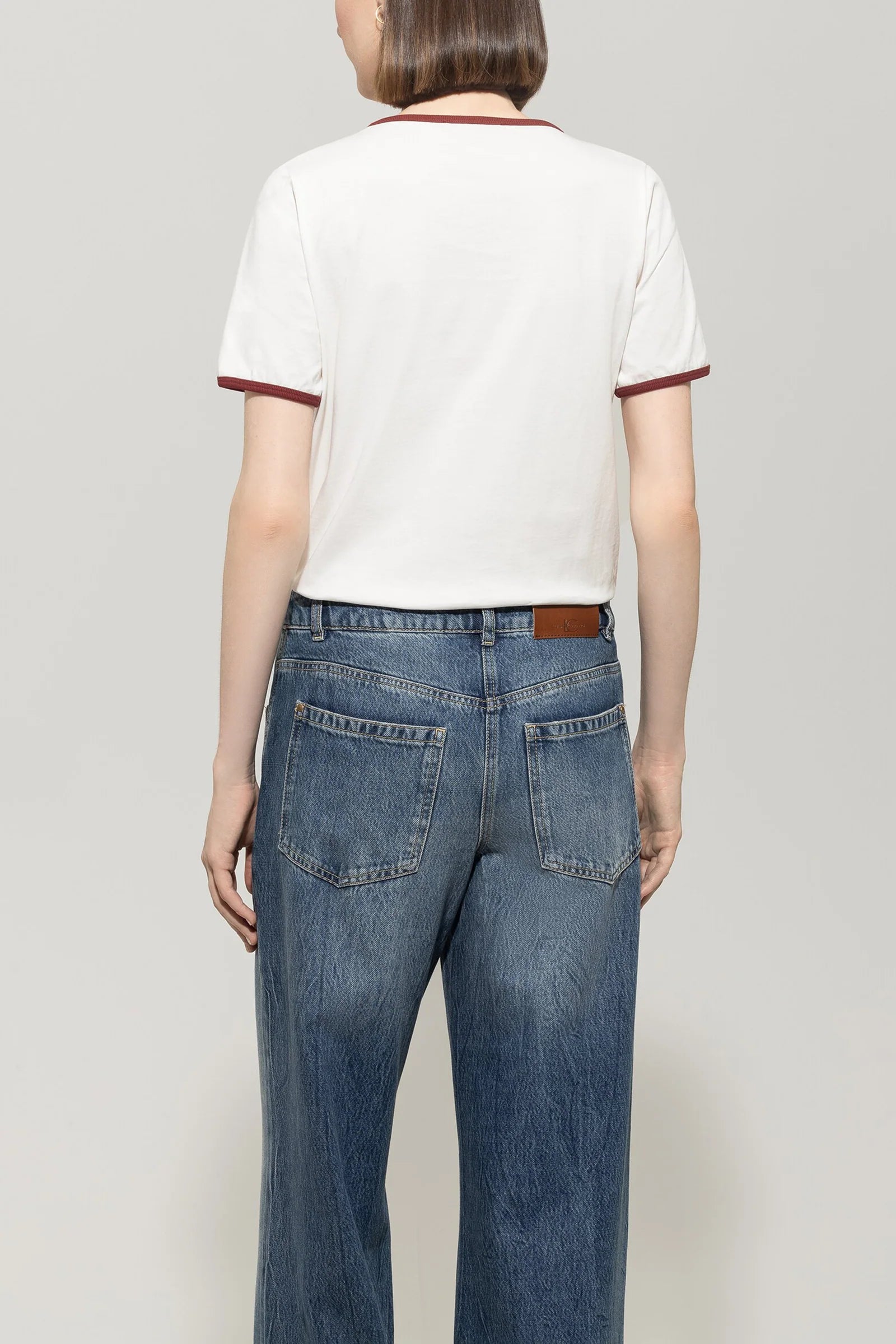 Тениска с Принт Мотив -Luisa Cerano