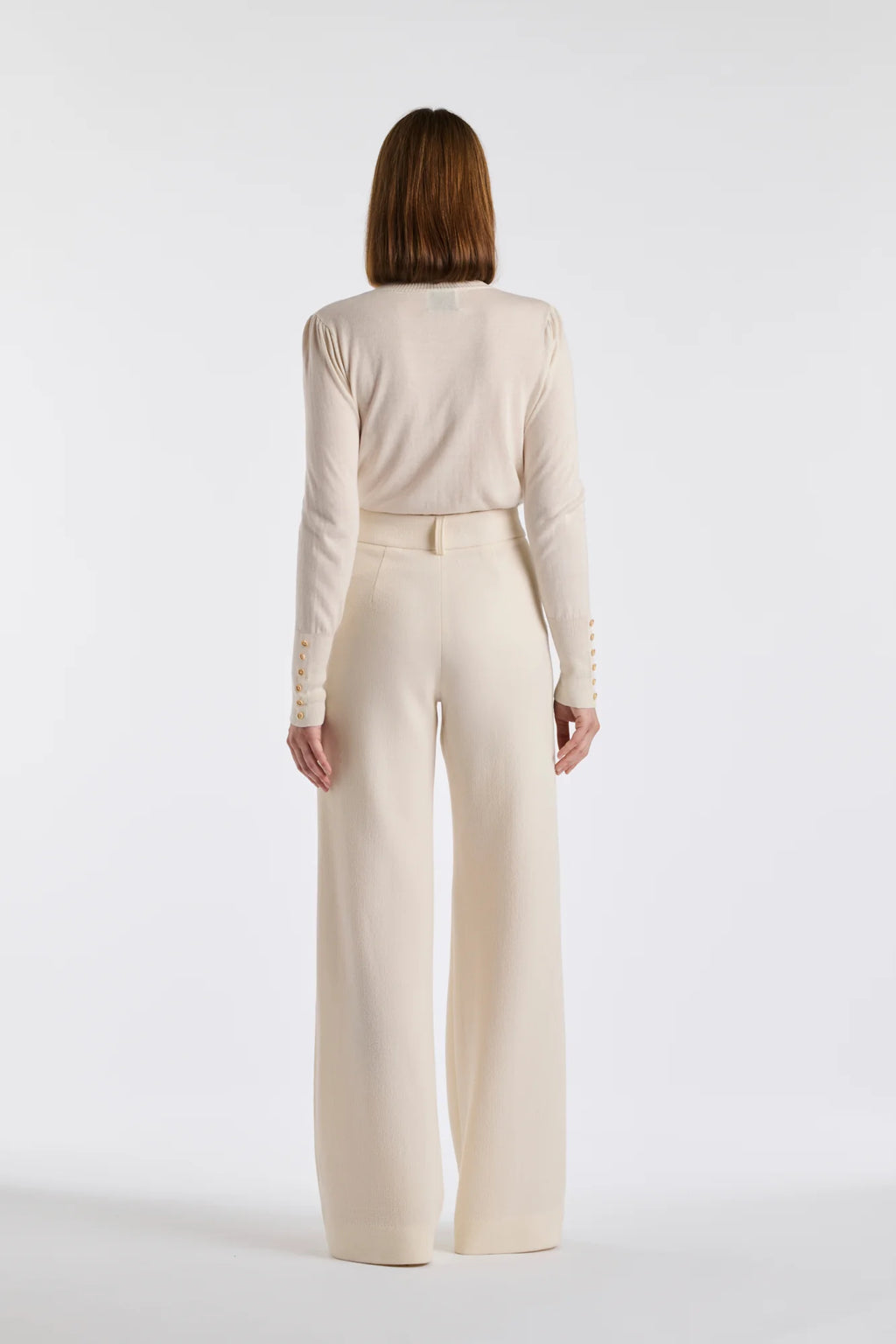 Елегантни панталони в екрю - Weill