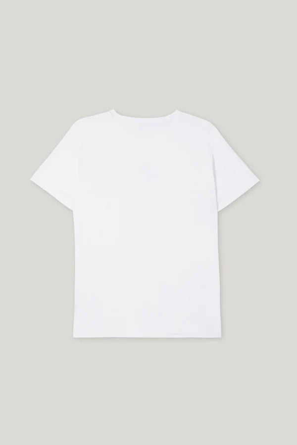 Памучна Т-шърт с обло деколте - Luisa Cerano