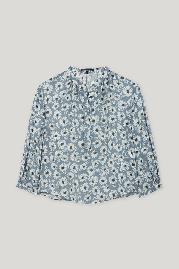 Блуза със Smart-Flower принт - Luisa Cerano