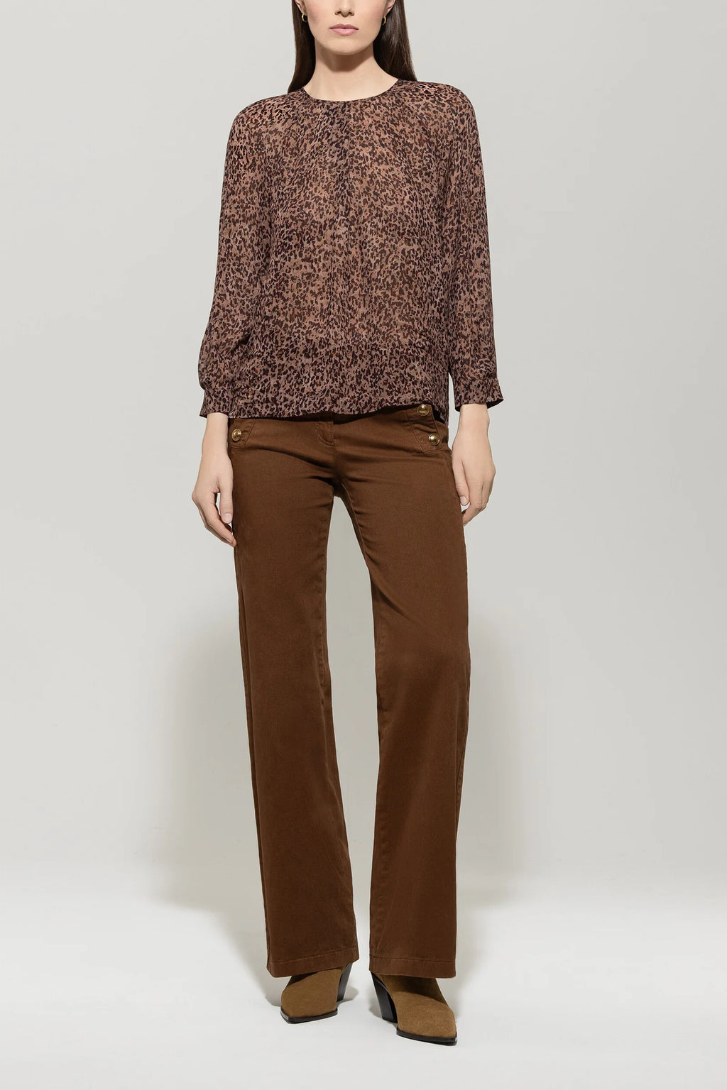 Блуза с Животински Десен - Luisa Cerano