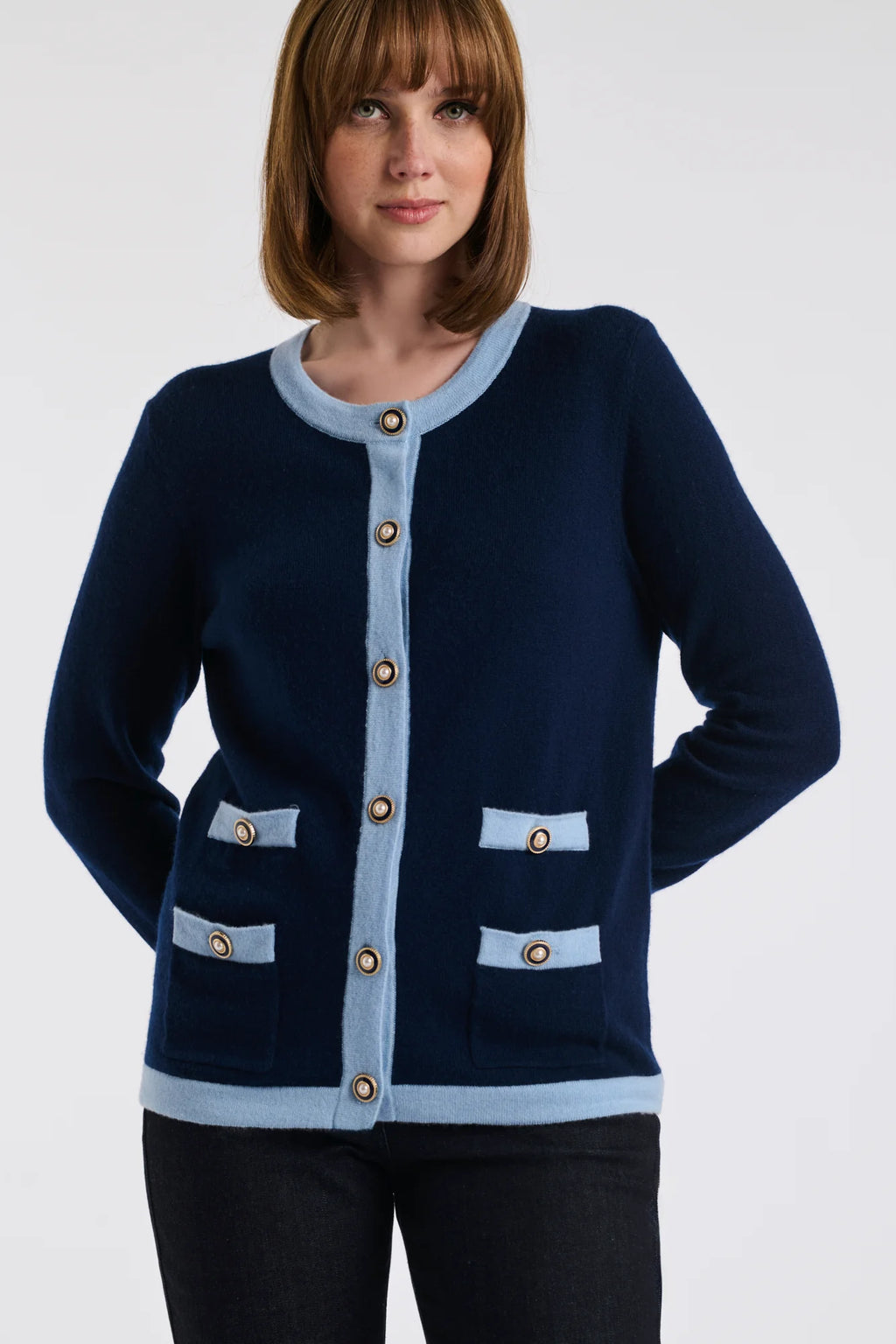 Елегантна жилетка от вълна и кашмир - Weill