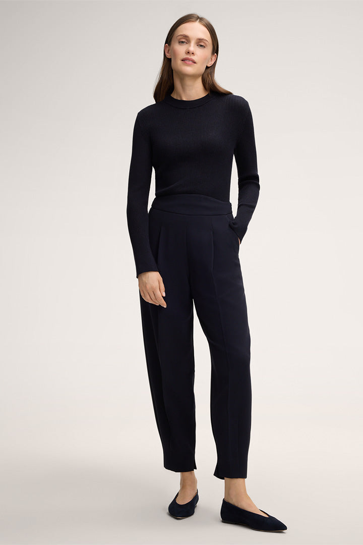 Пуловер с рипсена плетка - Windsor