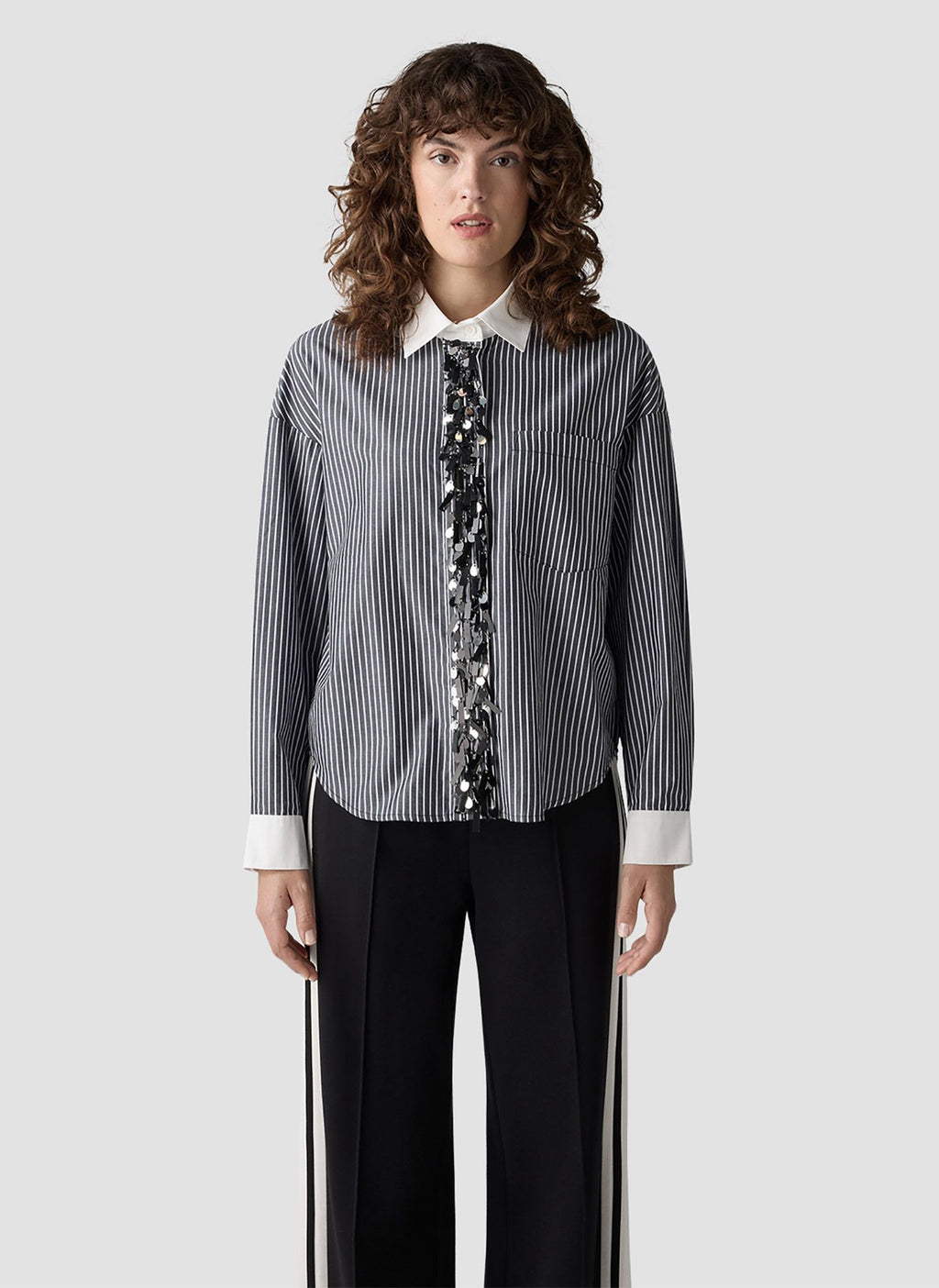 Риза с Райета и Декоративна Лента - Le Comte