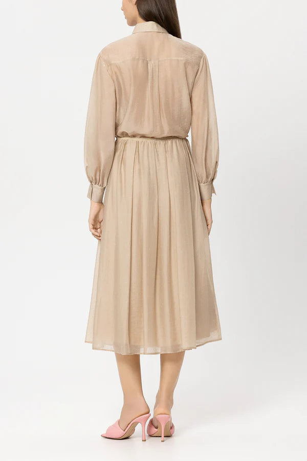 Дълга пола с фини блестящи камъни - Luisa Cerano