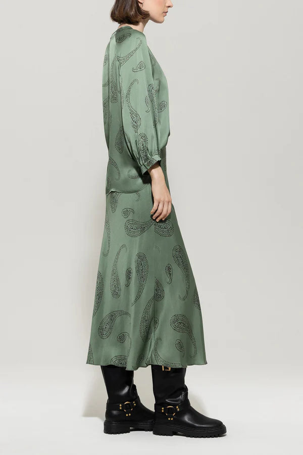 Блуза риза с пейсли принт - Luisa Cerano