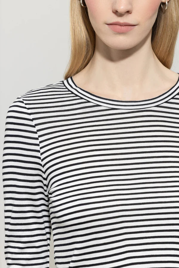 Раирана блуза с дълъг ръкав - Luisa Cerano