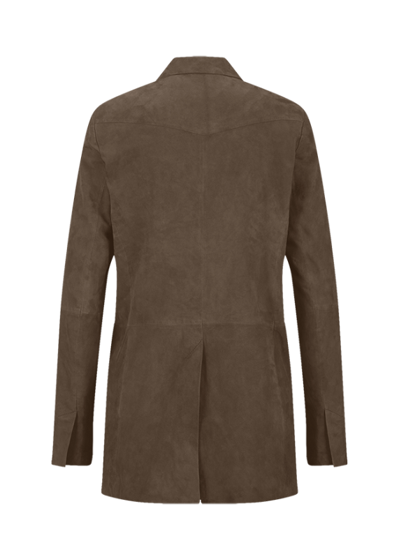 Блейзър от велурена кожа - Riani