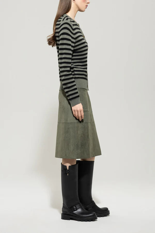 Кашмирена жилетка с обло деколте - Luisa Cerano