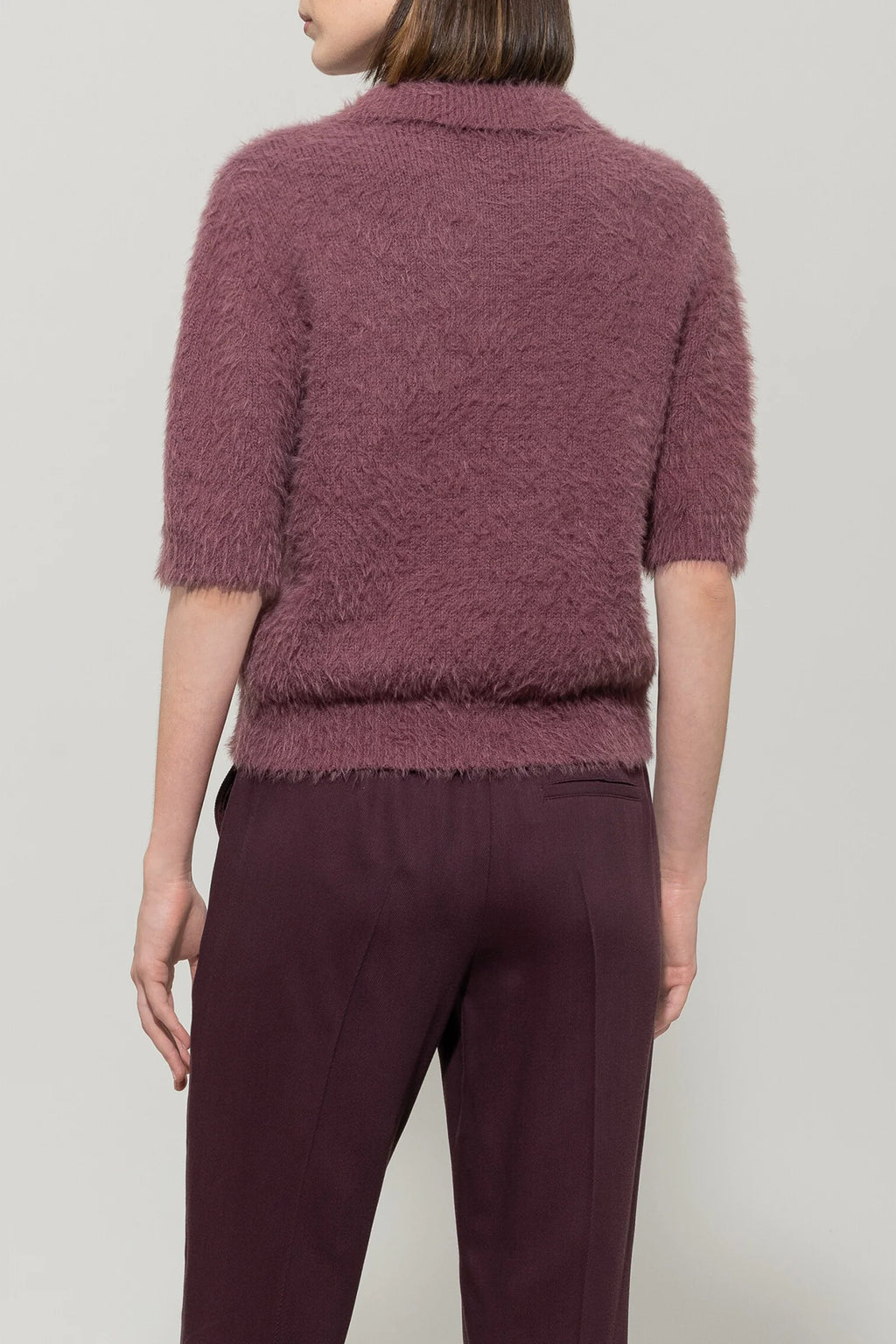 Поло с Ефект на Изкуствен Косъм - Luisa Cerano