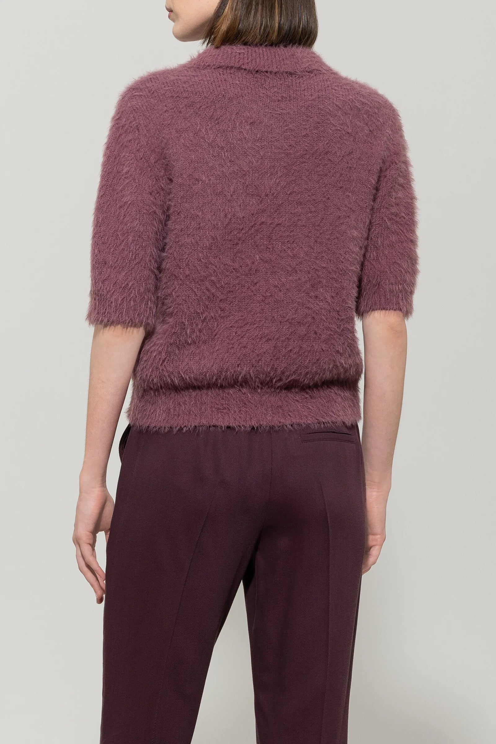 Поло с Ефект на Изкуствен Косъм - Luisa Cerano