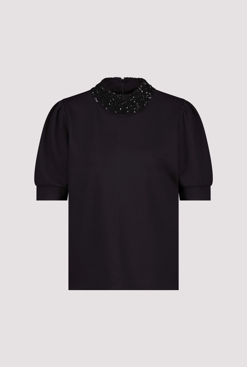 Блуза с Пайетена Яка - Monari