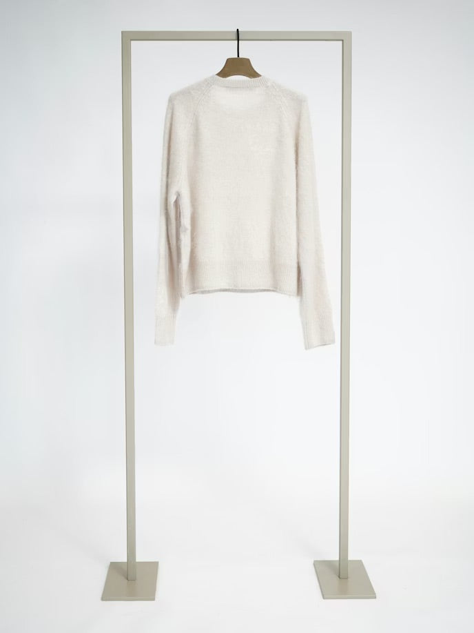 Кашмирен пуловер с обло деколте - Herzens