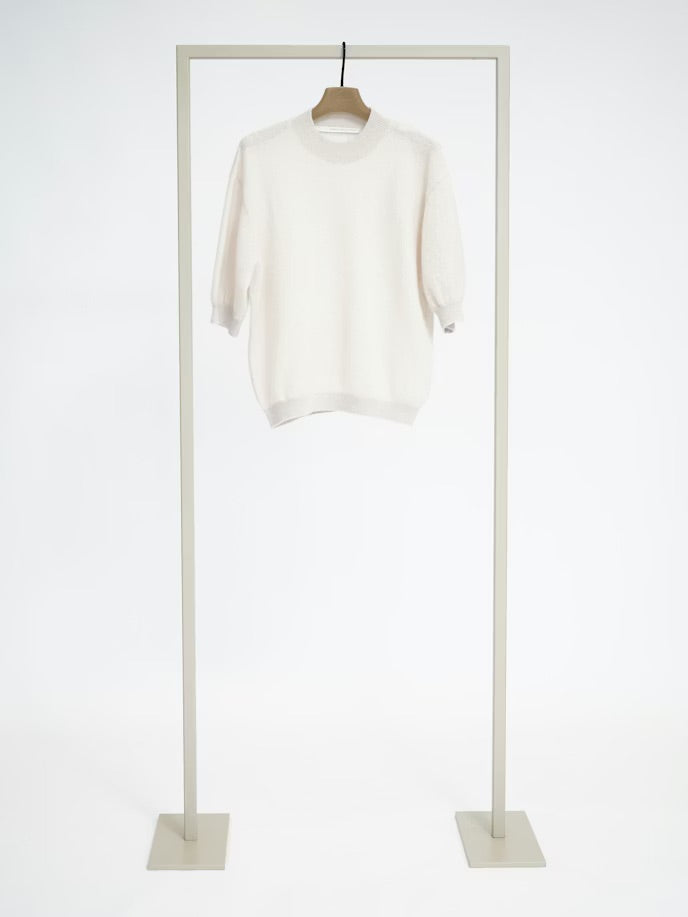 Кашмирен пуловер с къс ръкав - Herzens