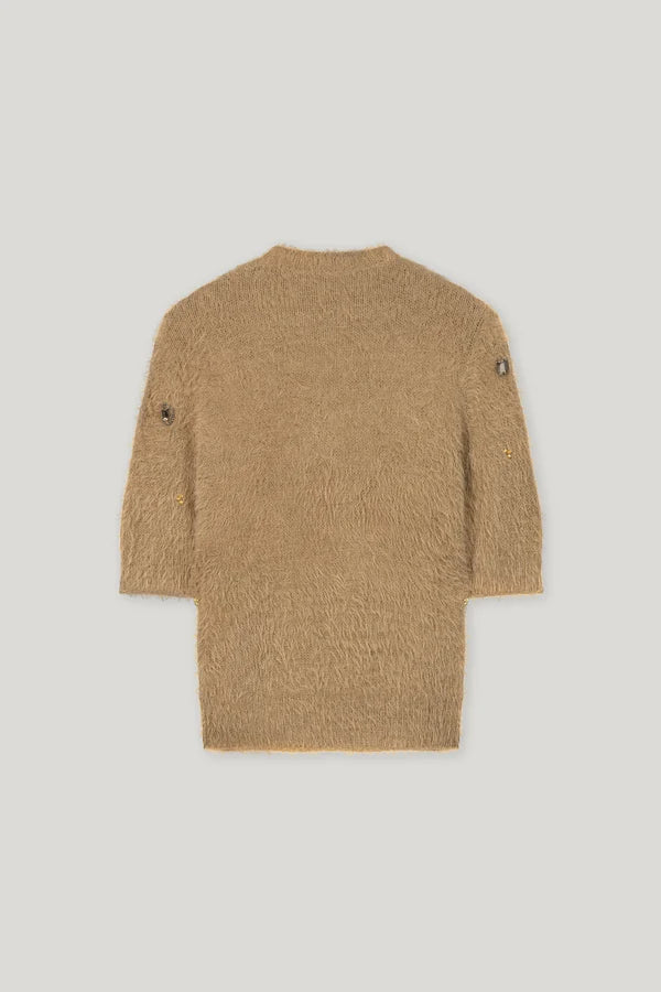 Пуловер с къс ръкав - Luisa Cerano