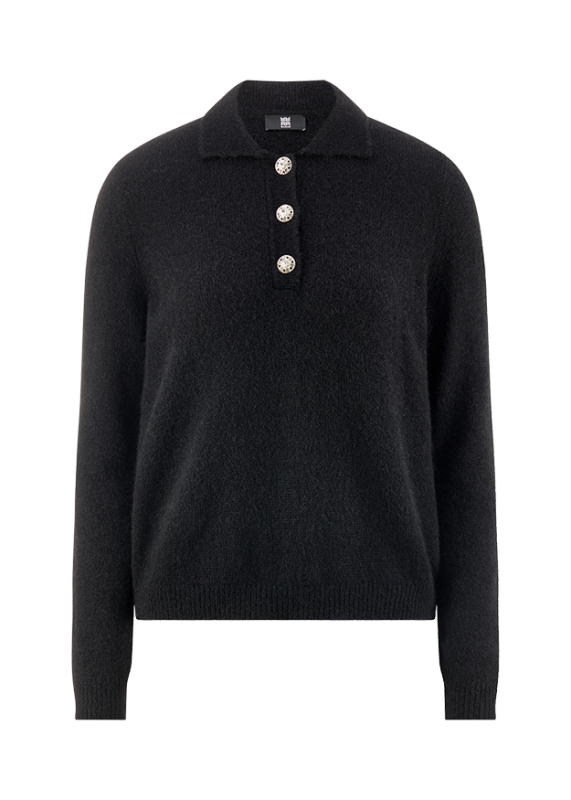 Пуловер с декоративни копчета - Riani