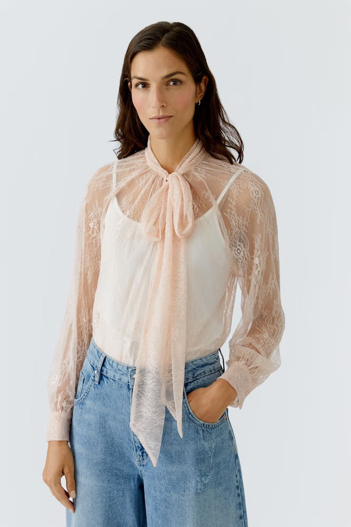 Дантелена Тюлена Блуза – Oui