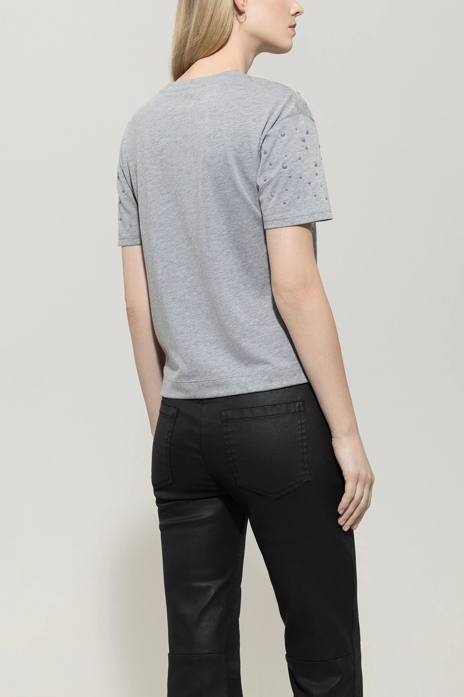 Тениска с Перлени Детайли - Luisa Cerano