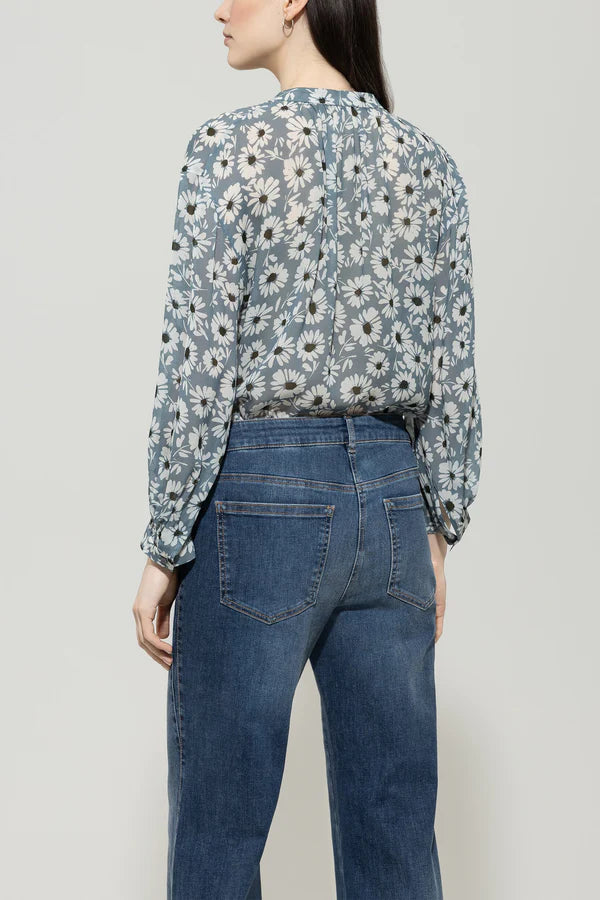 Блуза със Smart-Flower принт - Luisa Cerano