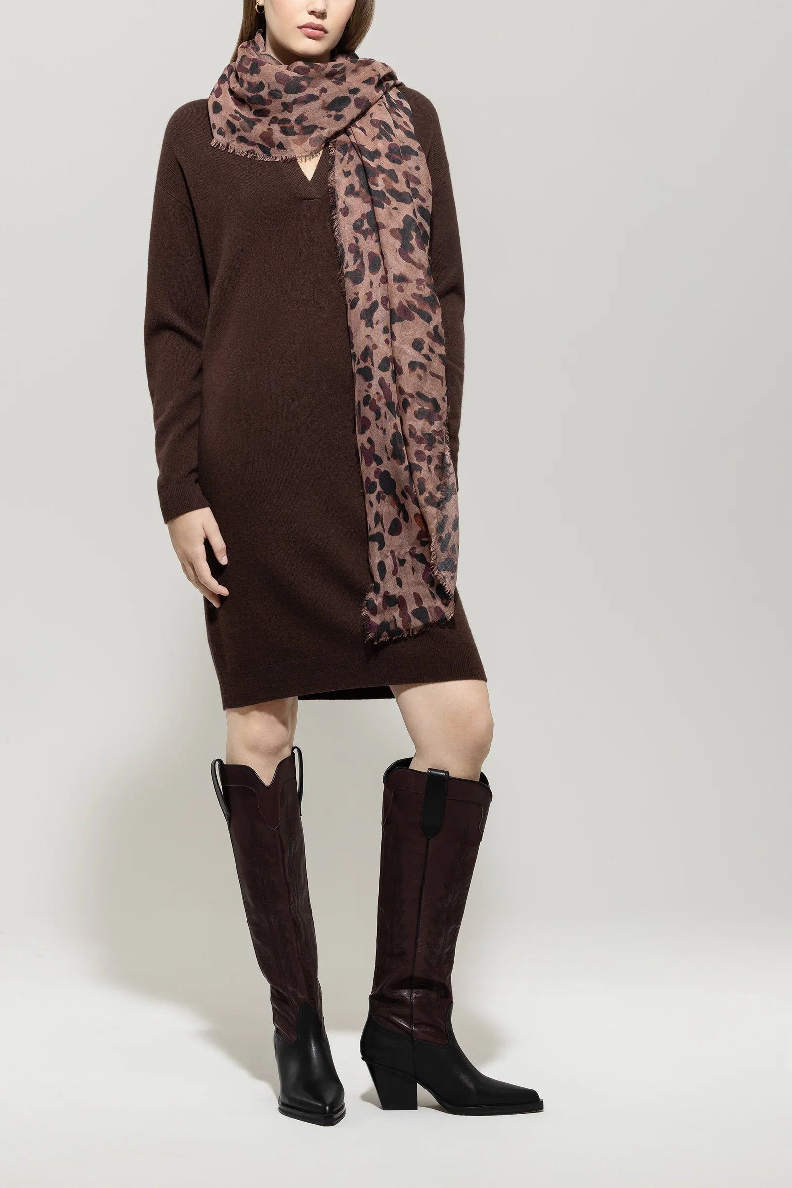 Шал от Копринена Смес - Luisa Cerano