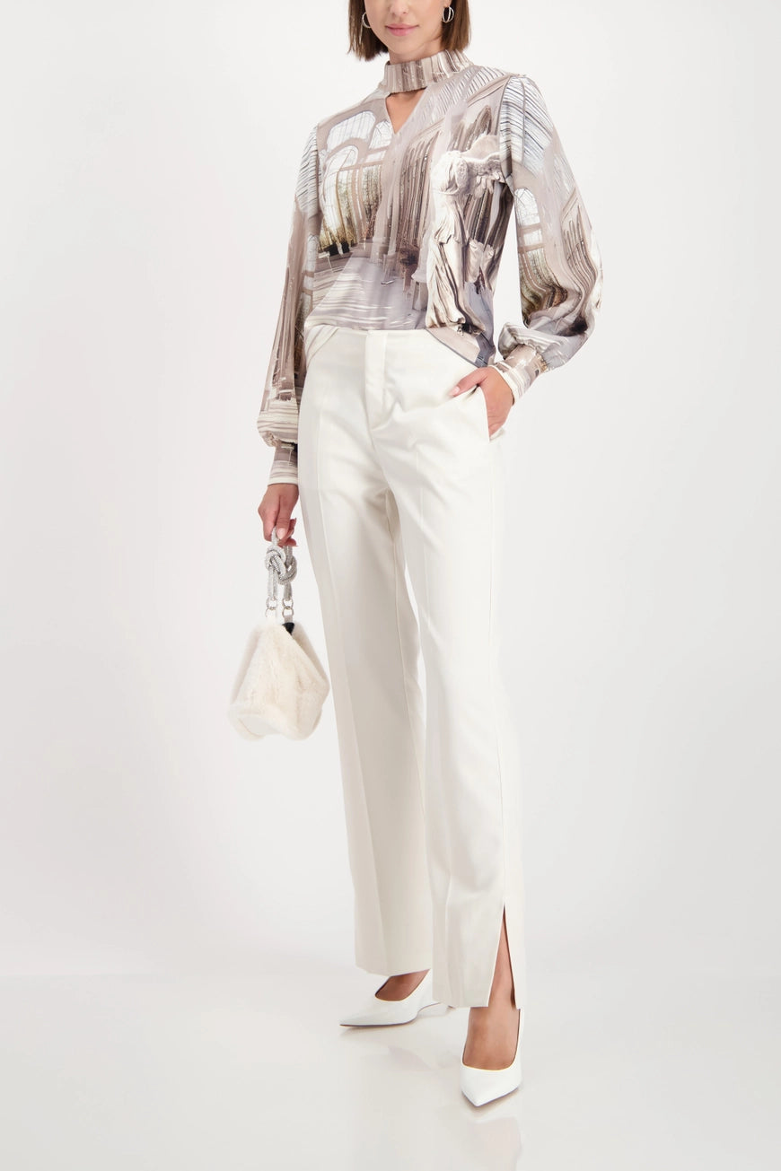 Панталон от Сатенирана Материя - Monari