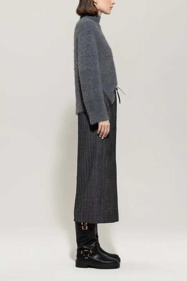 Пола тип молив с пинстрипа (тънко райе) - Luisa Cerano