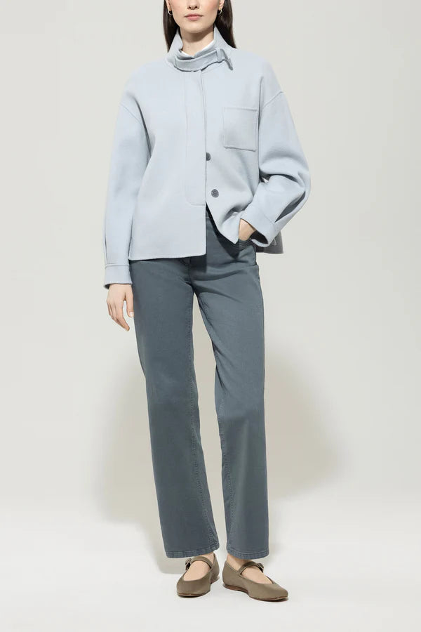 Късо палто от вълнено-кашмирена смес - Luisa Cerano