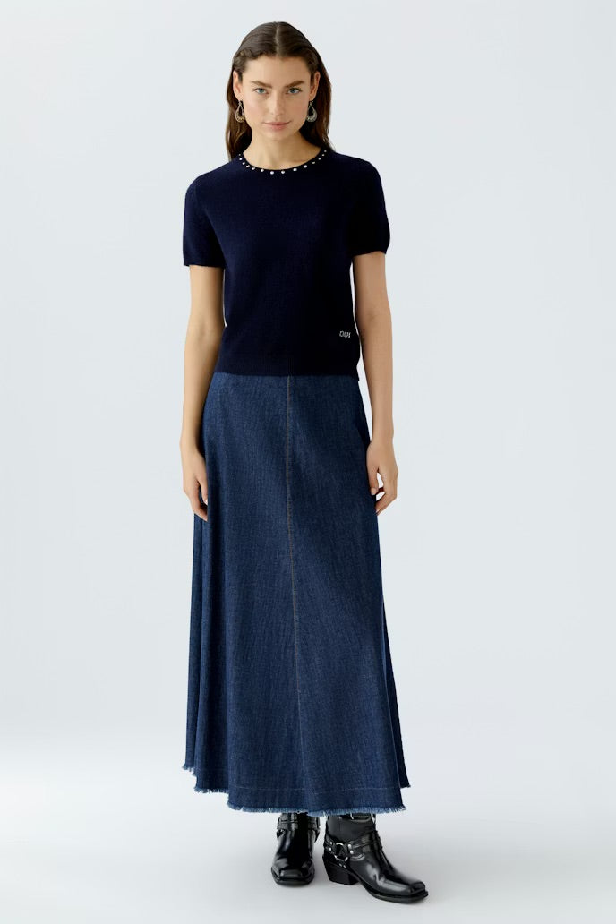 Финоплетен пуловер - Oui