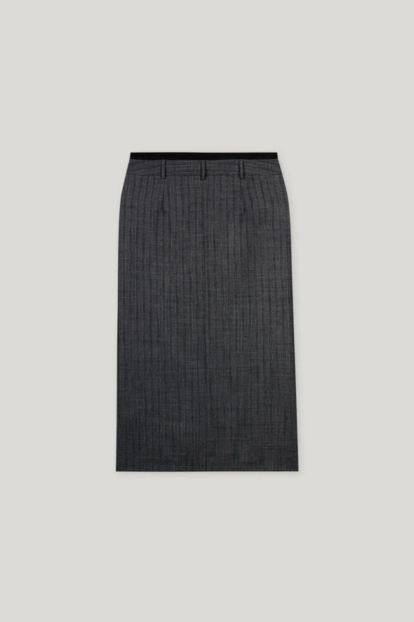 Пола тип молив с пинстрипа (тънко райе) - Luisa Cerano