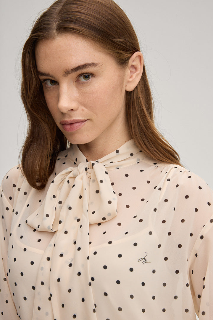 Риза с елегантен дизайн на точки - JOOP!