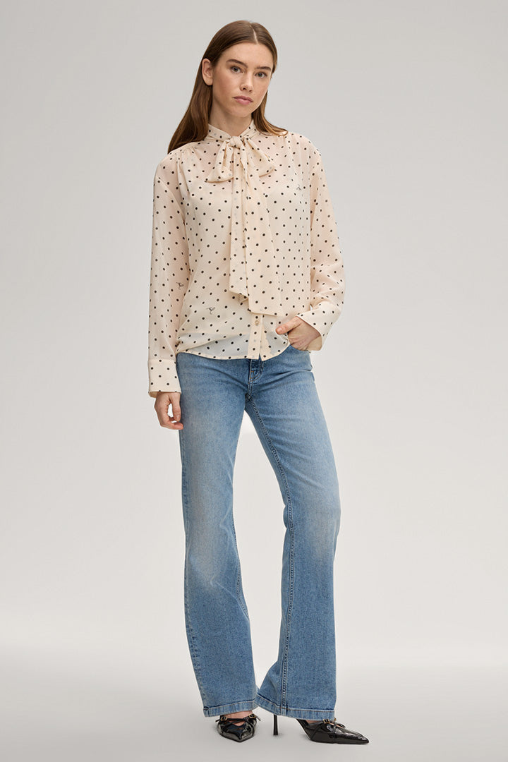 Риза с елегантен дизайн на точки - JOOP!