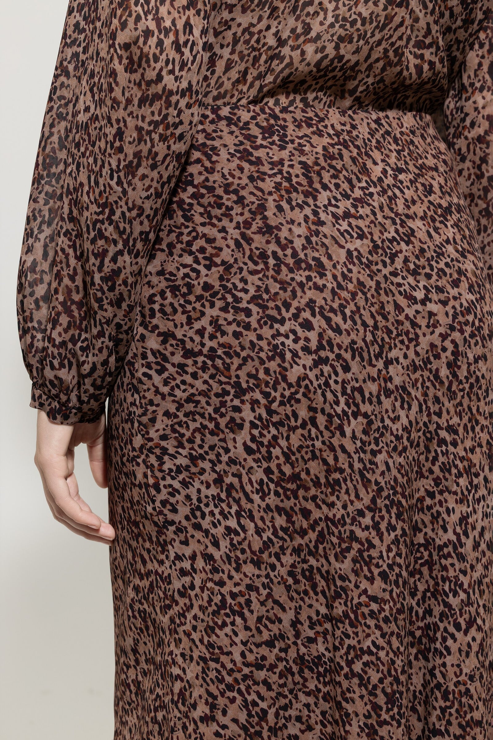 Миди Пола с Фин Животински Десен - Luisa Cerano