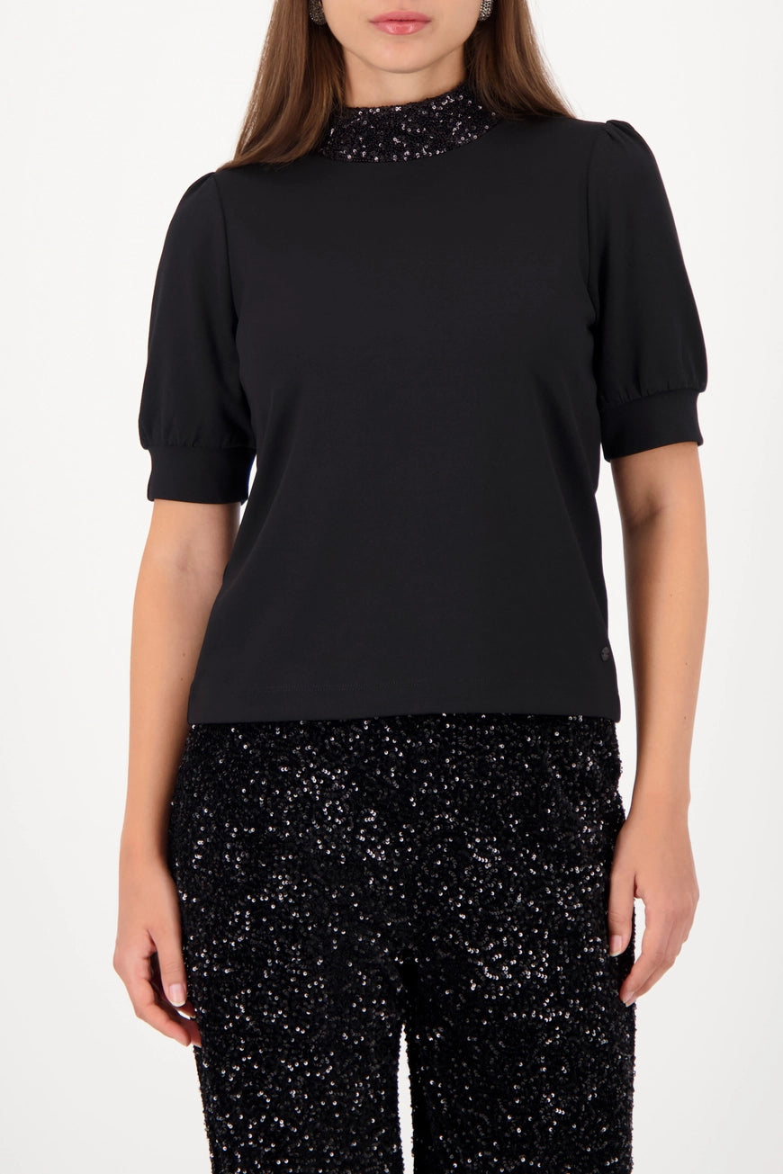 Блуза с Пайетена Яка - Monari
